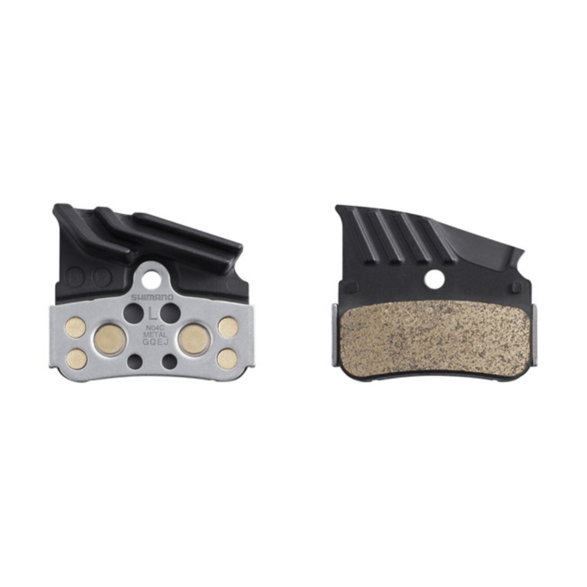Shimano N04C Metallic Brake Pads with Cooling Fins
