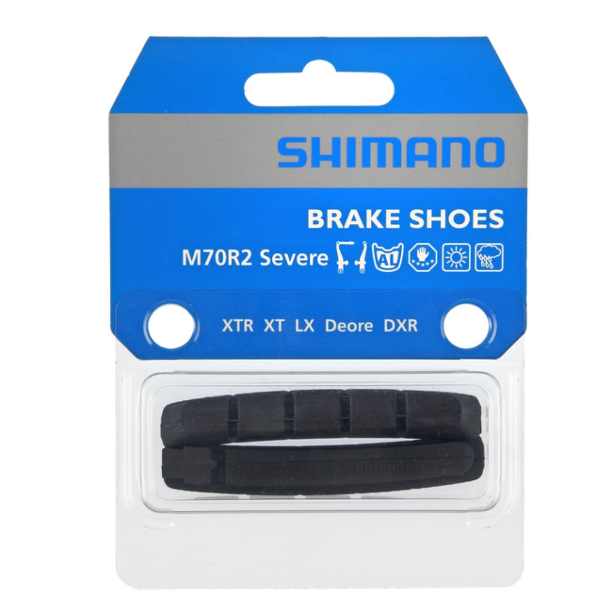 Patins de frein Shimano V-Brake M70R2 conditions sévères