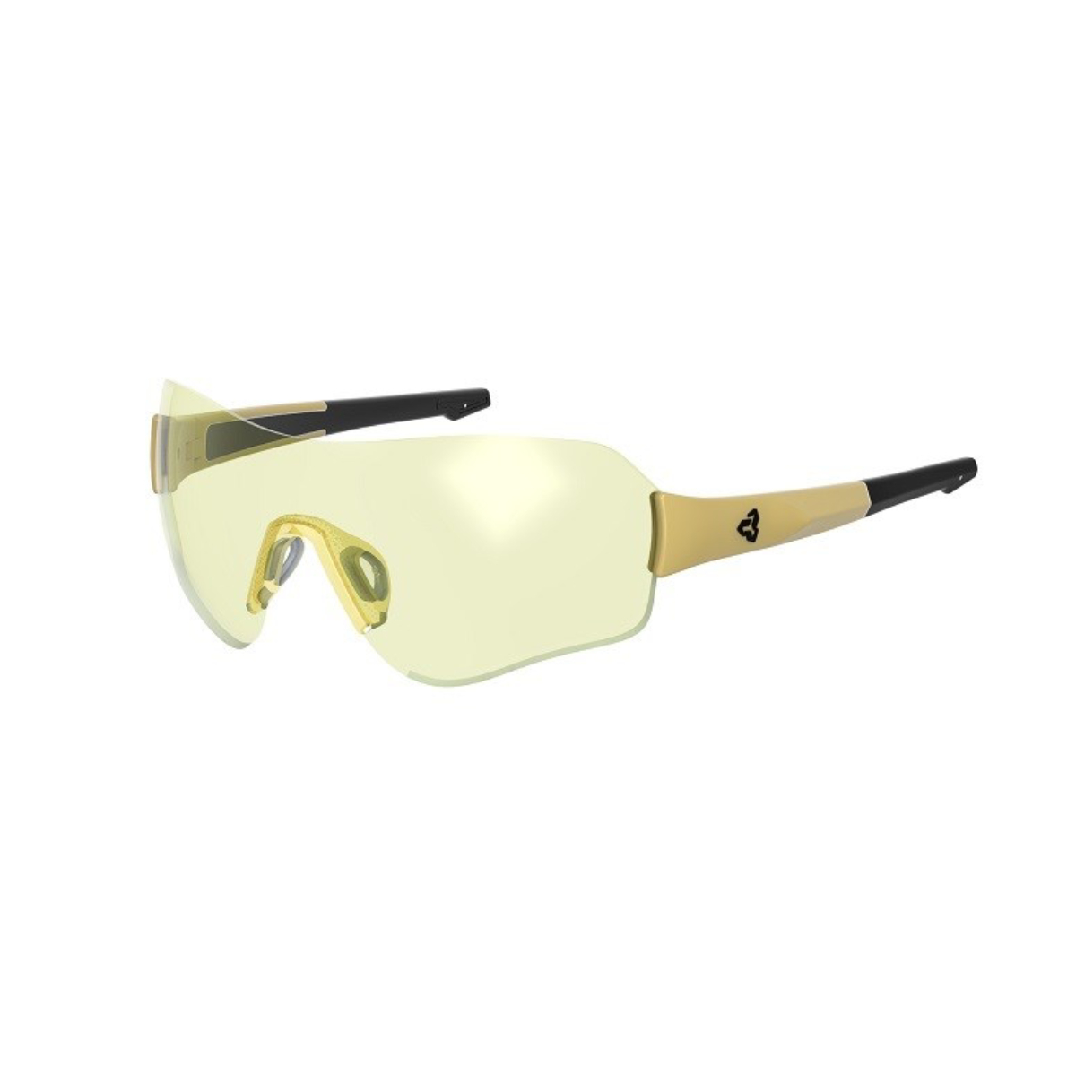 LUNETTE RYDERS FITZ POLY OR METALIC MT LENTILLE JAUNE ANIT BUEE