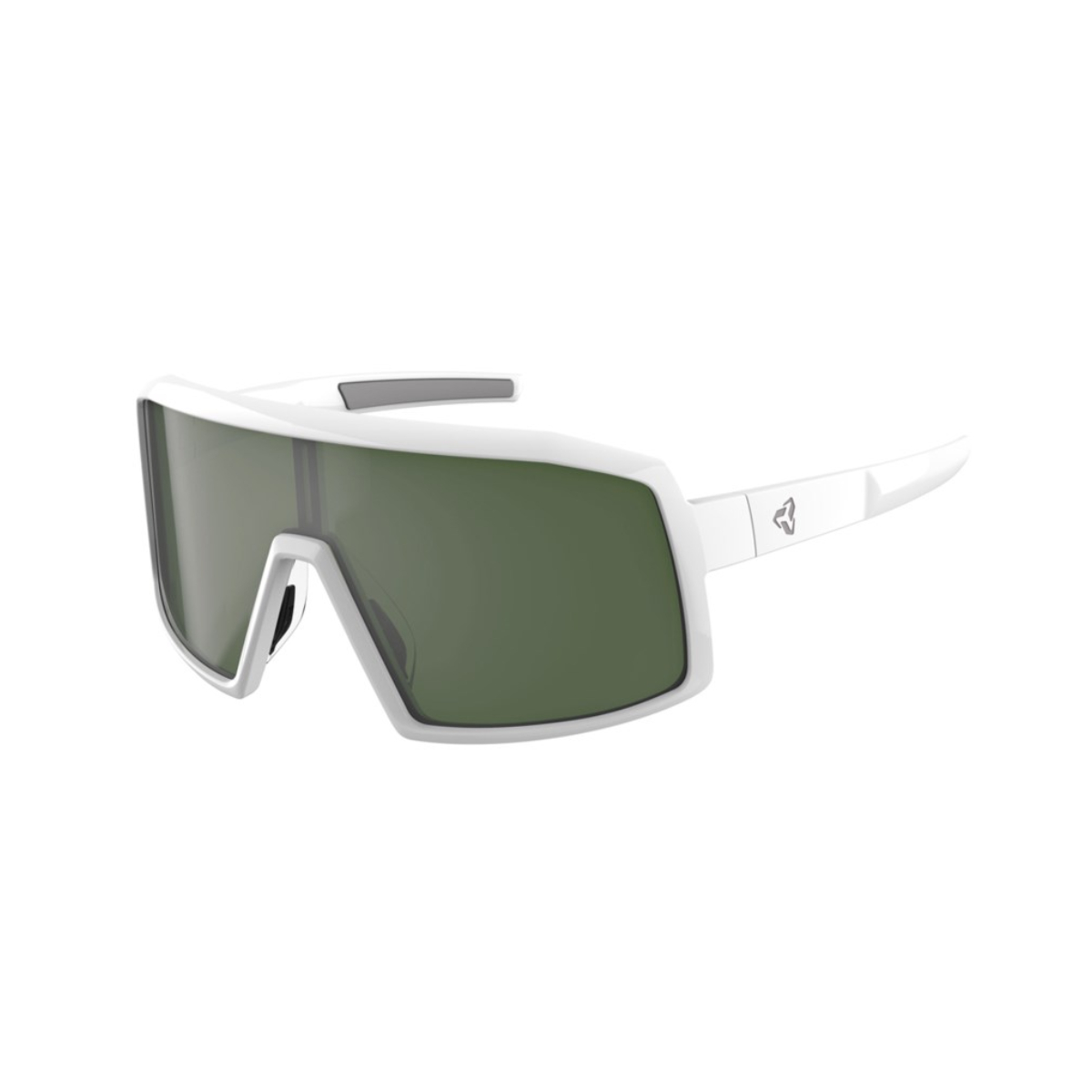 Ryders Pangor Sunglasses Poly White (Green Lenses)