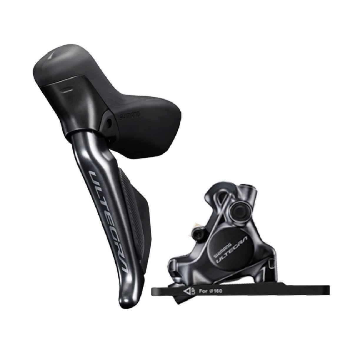 Shimano Ultegra DI2 ST-R8170 Disc Brake Assembled Set - with Stretcher BR-R8170 - Front