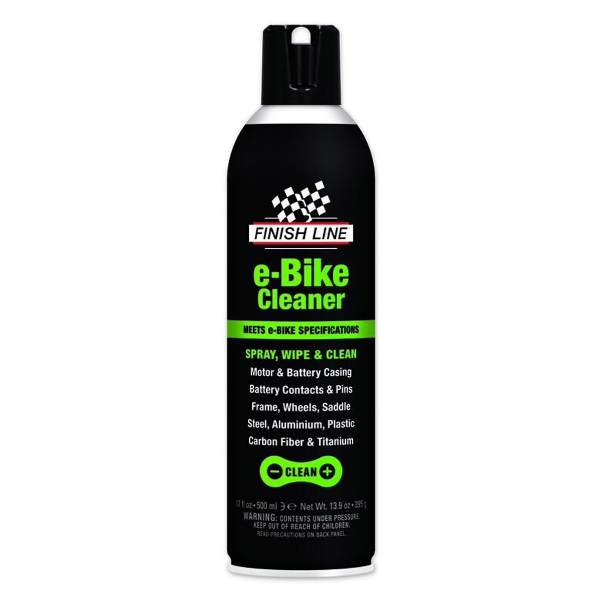 E-bike cleaner aerosol Finish Line 6oz