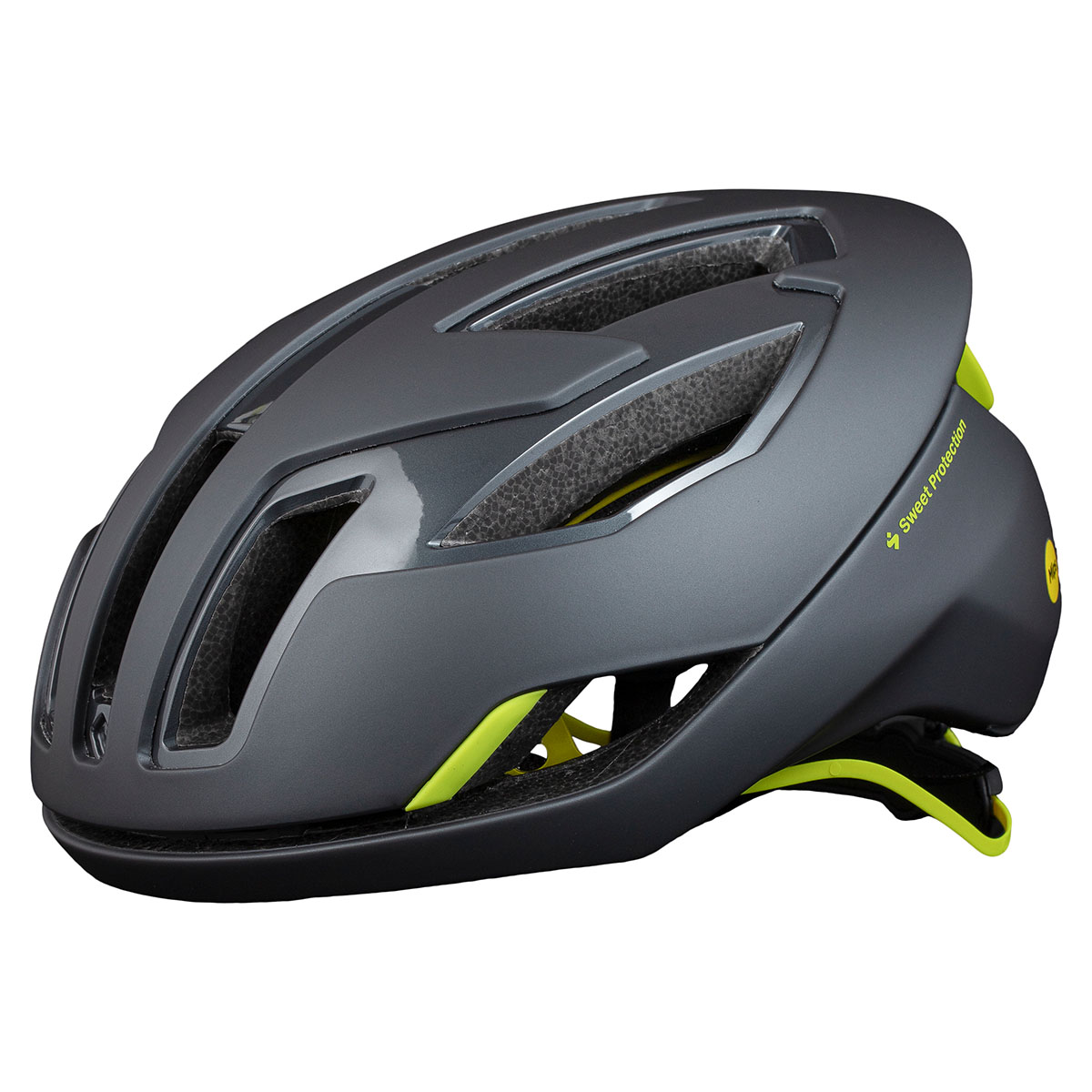 CASQUE SWEET PROTECTION FALCONER MIPS GRIS/JAUNE FLUO LARGE