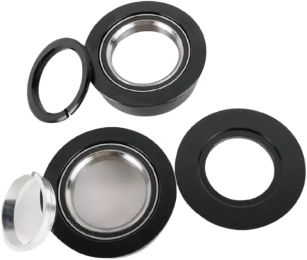 Headset SBC-2712,46MM alloy topcover,upper bearing 28.6-49.65,lower bearing 30,15mm deep cups