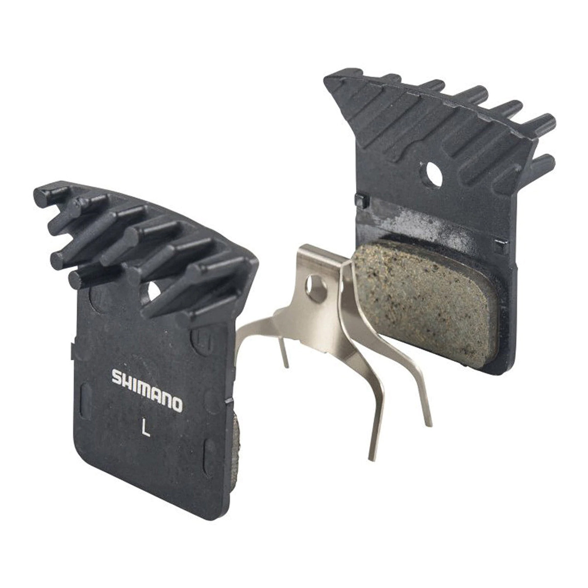SHIMANO L05A ORGANIC BRAKE PADS WITH FINS