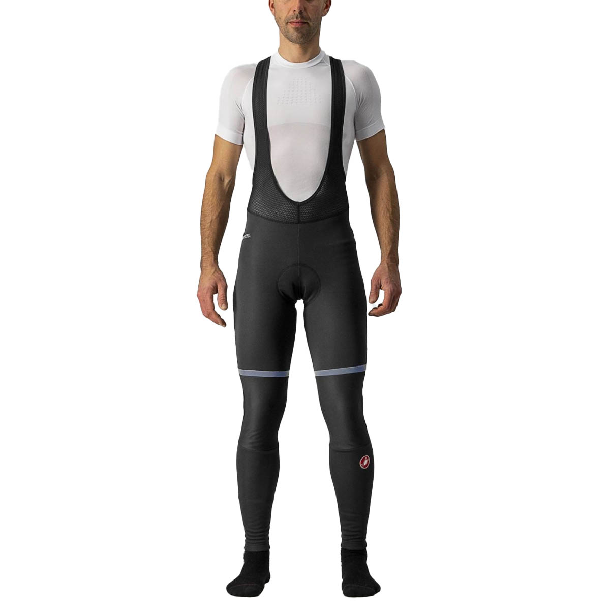 FiTX Men’s Cycling Bib Shorts 3D Coolmax Gel Padded Compression Bicycle Bibs Breathable MTB Bike Pants 