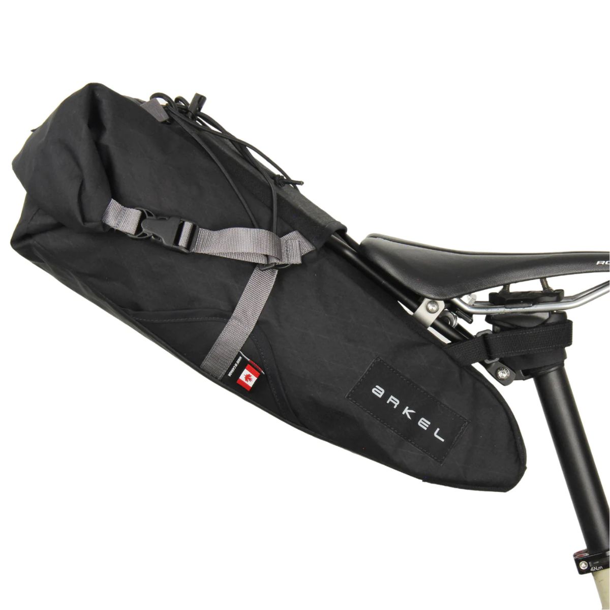Sac de Selle Bikepacking Arkel Seatpacker 9L Avec Support