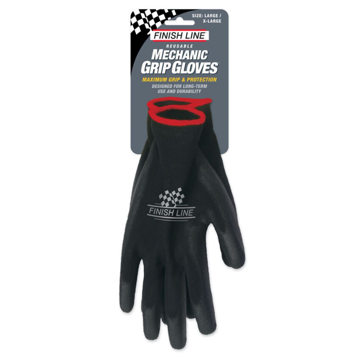 Finish Line Mechanic Grip™ Gloves -  L/XL