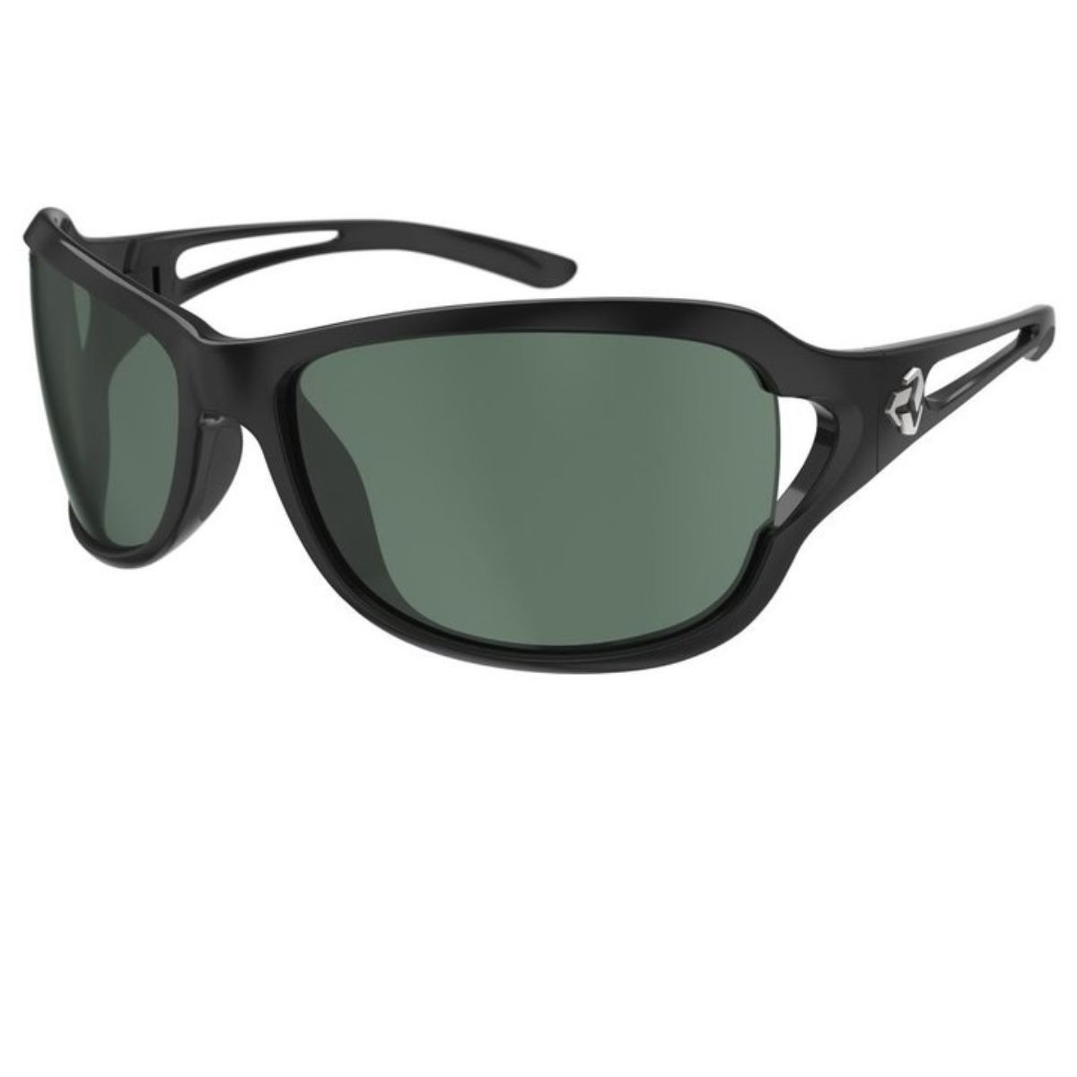 Ryders Anzana Sunglasses Black - Green Lenses