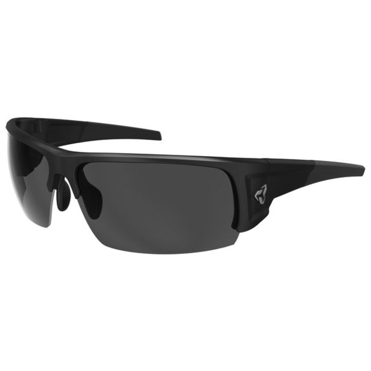 Ryders Caliber Sunglasses Black Matt - Grey Lens 