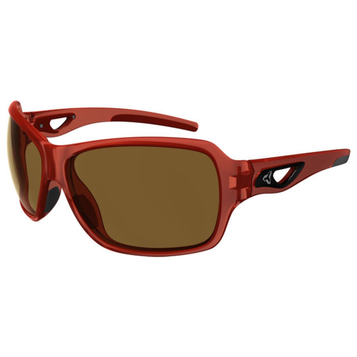 1 x Ryders Carlita Sunglasses Red - Brown Lenses