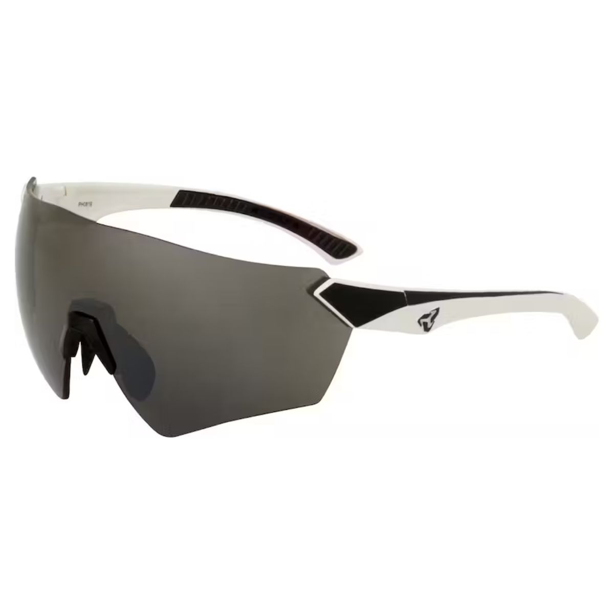 Ryders Main Sunglasses Poly White Black - Grey Antifog Lens