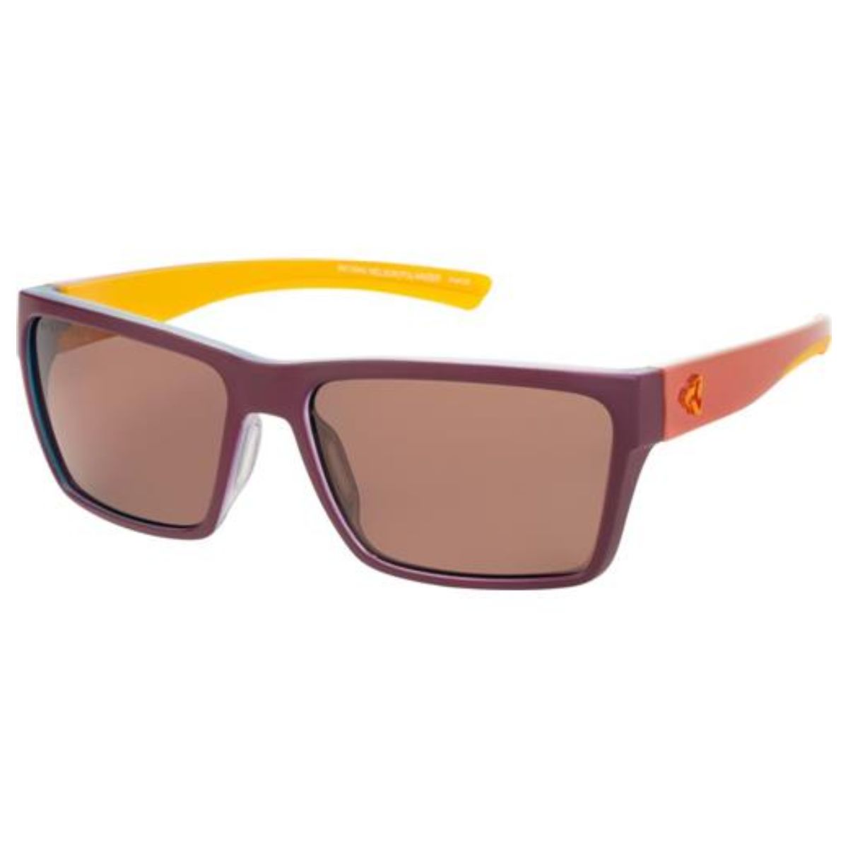 Ryders Nelson Glasses Mustard Pink - Pink Lens