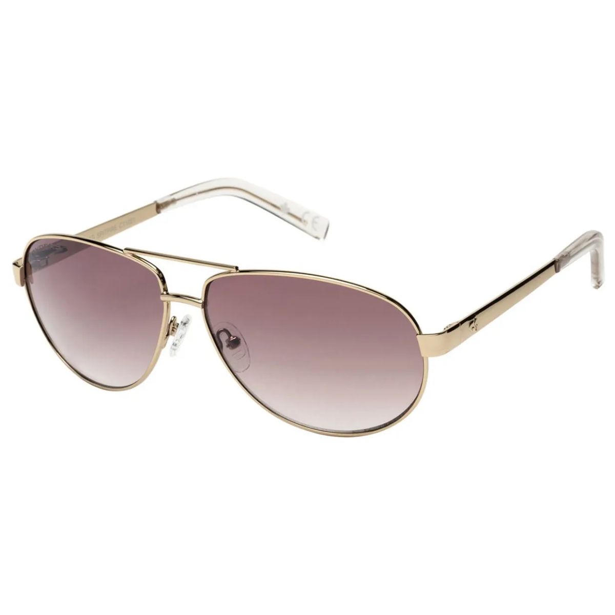 Ryders Spitfire Sunglasses Gold - Lens Brown