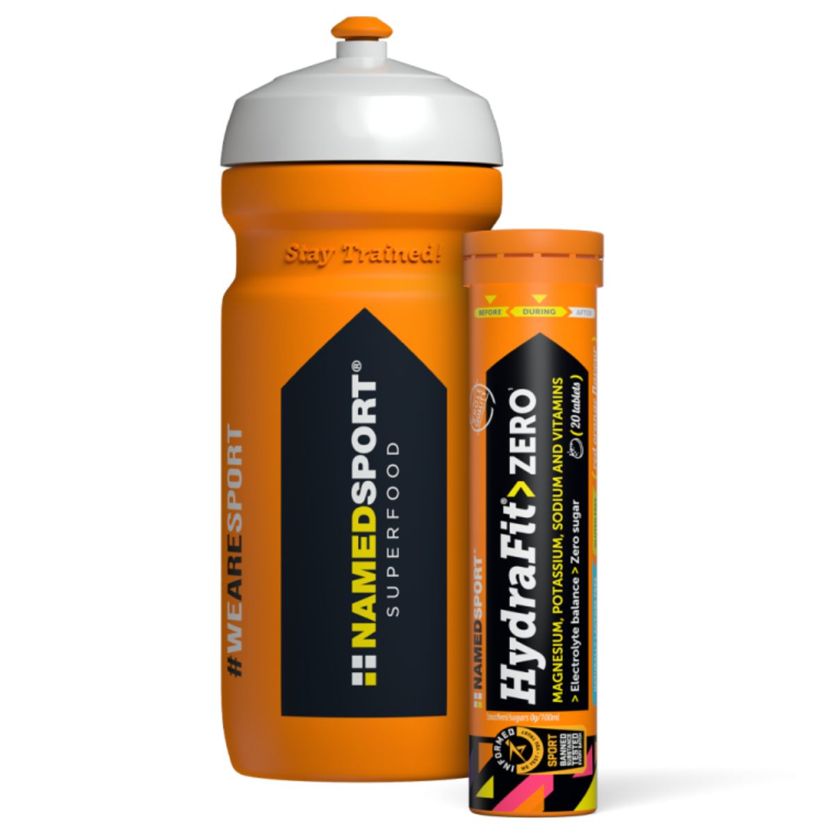Electrolyte Named Sport Hydrafit Zero en capsules à l'orange