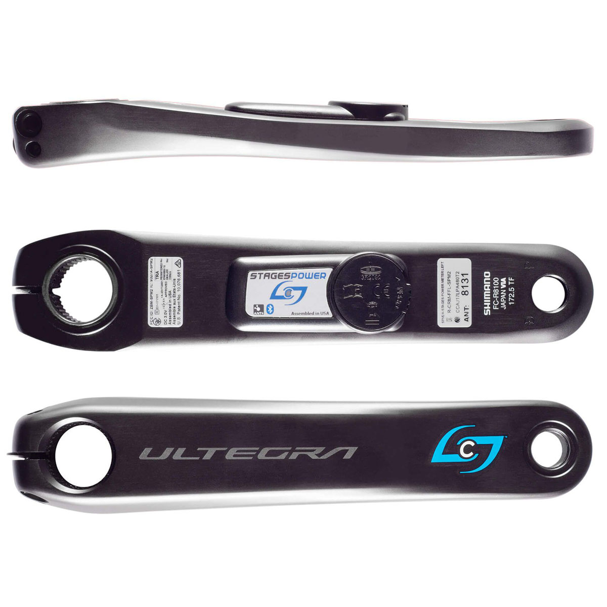 Stages Cycling Power Meter - Shimano Ultegra R8100 (left)