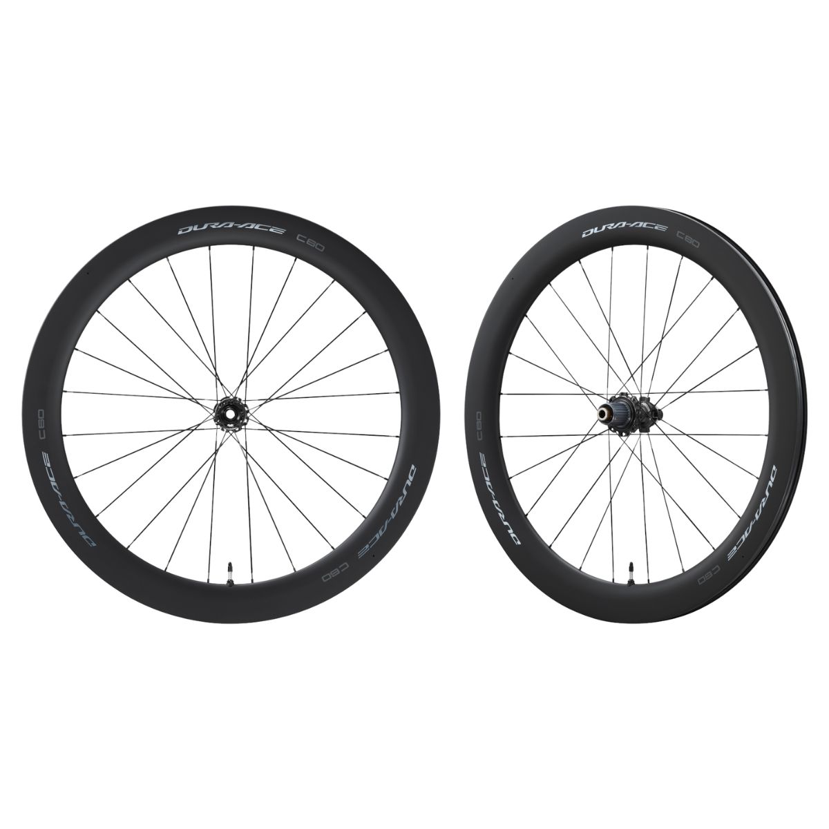 ROUES SHIMANO DURA-ACE WH-R9270-C60-HR-TL TUBELESS PAIRE